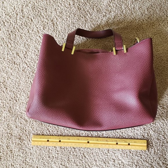Steve Madden Burgundy Ox Blood Maroon purse - Picture 5 of 9